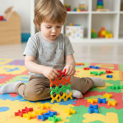 Balanced Blocks Stacking Toy – Boosts Creativity & Motor Skills