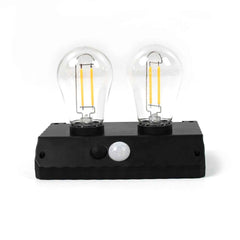 Solar LED Lamp – Double Bulb Outdoor Garden Light | Indo Glow