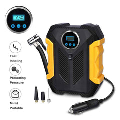 Car Tyre Inflator – Portable Digital Air Pump for Bikes | Velvet Wheels