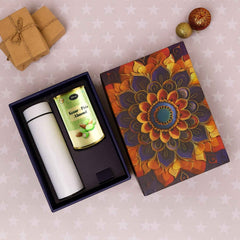 Kesar Pista Almonds Gift Hamper – Premium Golden Set with Bottle