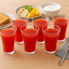 Plastic Juicy Glasses Set – 300ml Unbreakable | Serve Stellar