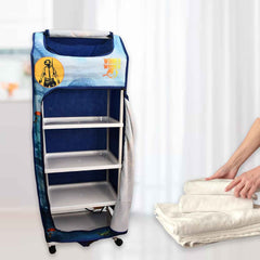 Foldable Baby Wardrobe with 6 Shelves – Durable & Space-Saving