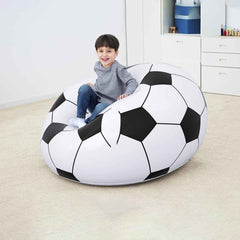 Inflatable Soccer Ball Lounge Chair – Fun & Comfortable for Kids