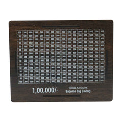 Wooden Piggy Bank – Large Capacity Money Saving Box for All Ages