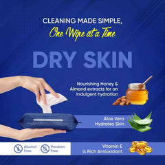 Gentle Face Wipes for All Skin Types – 4x25 Pcs | Beautiful Basics