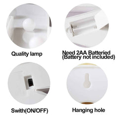 LED Marquee Alphabet Letter Light T – Warm Glow Battery Operated