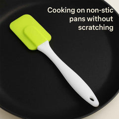 Silicone Cooking Spatula – Heat Resistant & Food Grade, 18 cm