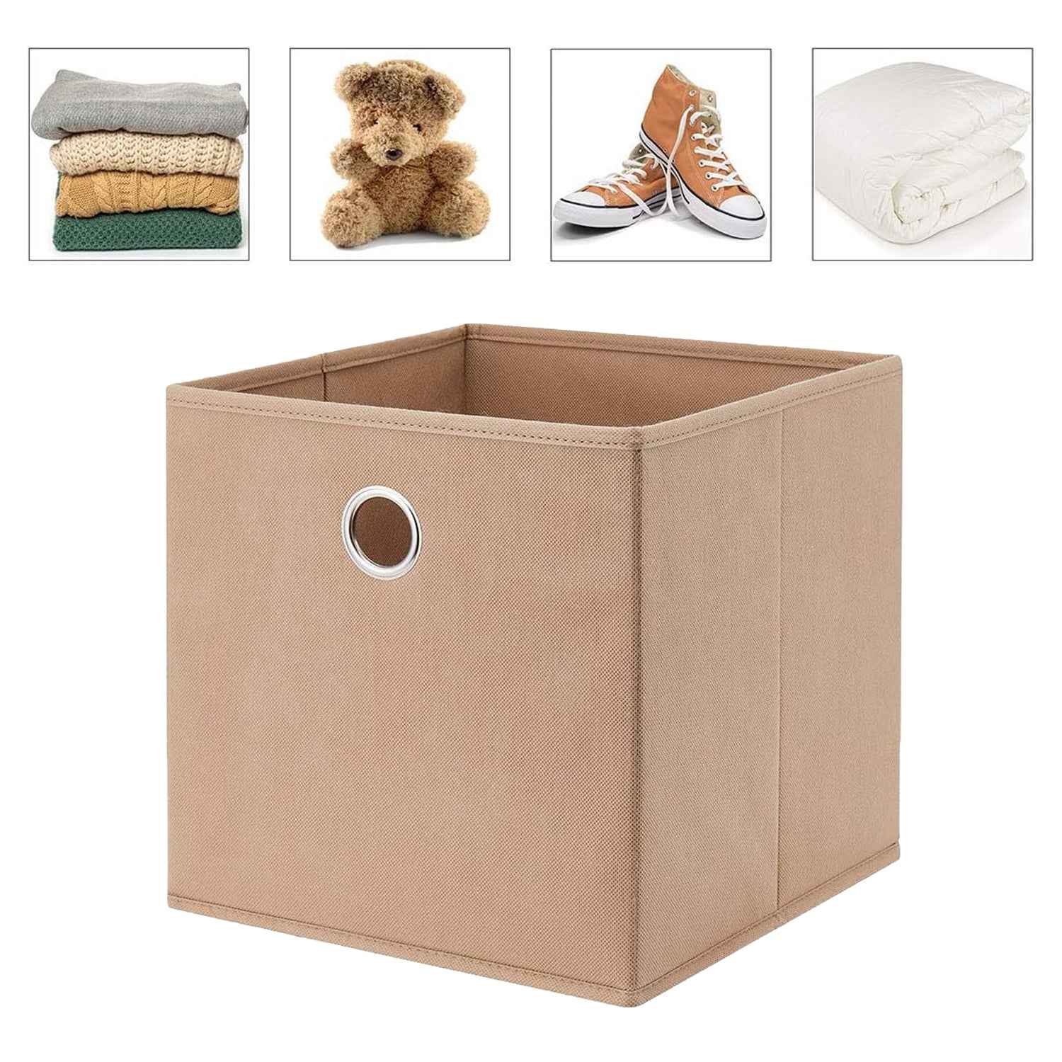 Foldable Storage Box – Space-Saving Jute Organiser | Organivo