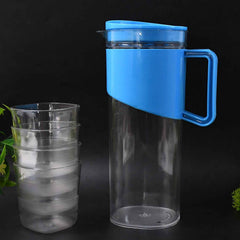Transparent Water Jug with Elegant Handle – 2000 ML Durable Set