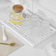 Plastic Organizer Storage Rack – Foldable & Rust-Proof Design