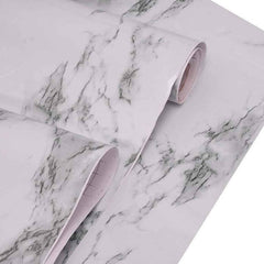 Marble Kitchen Wallpaper – Easy Peel & Stick Renovation 2m x 60cm