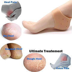 Kid Silicone Heel Protectors Ð Soft Gel Cushions for Heel Care
