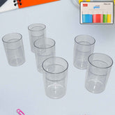 Durable Plastic Glass Set – 6 Lightweight, Unbreakable Tumblers