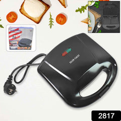 Sandwich Maker – Non-Stick, 2 Square Slice Toaster | Dabster