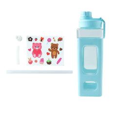 900ml Leakproof Plastic Water Bottle – Large Capacity Flip Lid