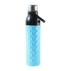 1100 ML Diamond Texture Sports Water Bottle – Leakproof Secure Cap