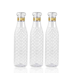 Kids Water Bottle Set – Diamond Cut, 3 Pcs | TinyMystery