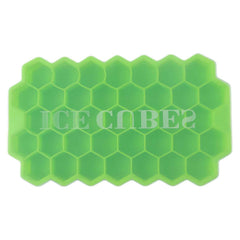 Honeycomb Silicone Ice Cube Tray with Lid – Hexagon Shape Design