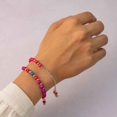 Beaded Bracelet – Traditional Ethnic Adjustable Wrist Jewelry