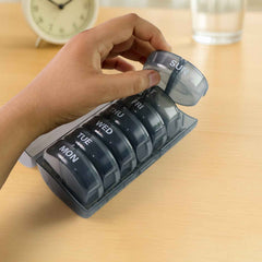 Weekly Pill Organizer – 7 Day AM/PM Medicine Box | FERVENT