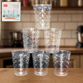 Pyramid Glass – 300 ML Unbreakable Plastic Tumbler