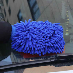 Microfiber Wash Mitt – Super Absorbent, Scratch-Safe Cleaning Glove