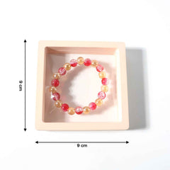 Beaded Stretch Bracelet – Lightweight Elegant Daily Wear Accessory