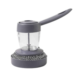 Soap Dispenser with Scrub – Ergonomic Kitchen Cleaning | VelvetBubbles