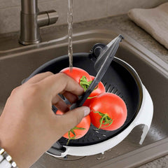 Vegetable Chopper 9-in-1 – Multifunctional Slicer with Drain Basket