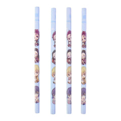 Cartoon Printed Pencil Set – 4 Cute School Writing Pencils