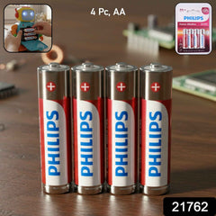 AA Alkaline Batteries – 4 Pack Long Lasting Power Cells