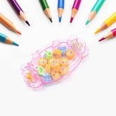 School Eraser Set – 15 Multi-Design Rubber Erasers | Velvet Wipe