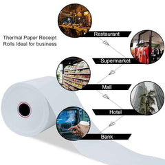 Thermal Label Roll for Barcode Printing – Sharp, Self-Adhesive 78×60 mm