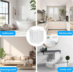 Tissue Dispenser Holder – Self-Adhesive Wall-Mounted Design