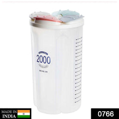 4 Section Kitchen Storage Jar – Airtight Food Container | Organivo