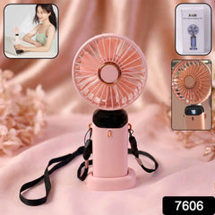 Rechargeable Handheld Fan – Portable Personal Cooling with Digital Display