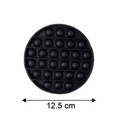 Close-up of pop bubbles on durable silicone fidget toy
