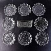 Plastic Bowl Set – 9-Piece Unbreakable Serving Tray Combo