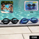 Swimming Goggles – Anti-Fog, Water-Resistant 2-Piece Set
