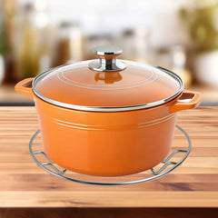 Stainless Steel Wire Trivet Set – Heat-Resistant 3-Pack