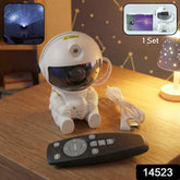 Astronaut Galaxy Star Projector – Remote-Controlled Night Light