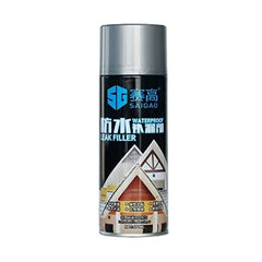 Illustrative image showing the sealant spray's strong adhesion on various materials.