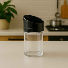 Kitchen Storage Jars – Airtight 2-Piece Slant-Lid Set