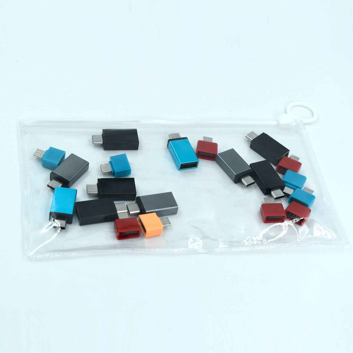 OTG Adapter Pack (20) – Type C, Micro USB & Pouch | PHOBIA