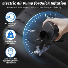 Inflatable Car Air Mattress – Comfortable Travel Sleeping Bed