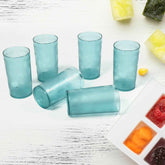 Unbreakable Plastic Glasses Set (6 pcs, 300ml) | Indo Glow