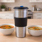 Stainless Steel Travel Tumbler – Leak-Resistant, 500ml Capacity