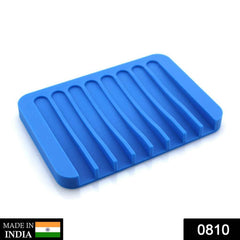 Silicone Soap Holder – Self-Draining Dish for Shower | VelvetBubbles