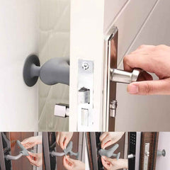 Silicone Door Handle Cover – Quiet & Anti-Static Protection | Safelix