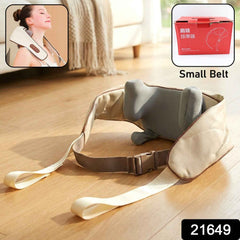 Neck & Shoulder Massager Belt – Adjustable Soft Cushion Support